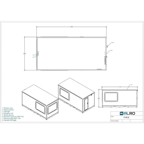 CONTAINER 510LK - Royale Nordic
