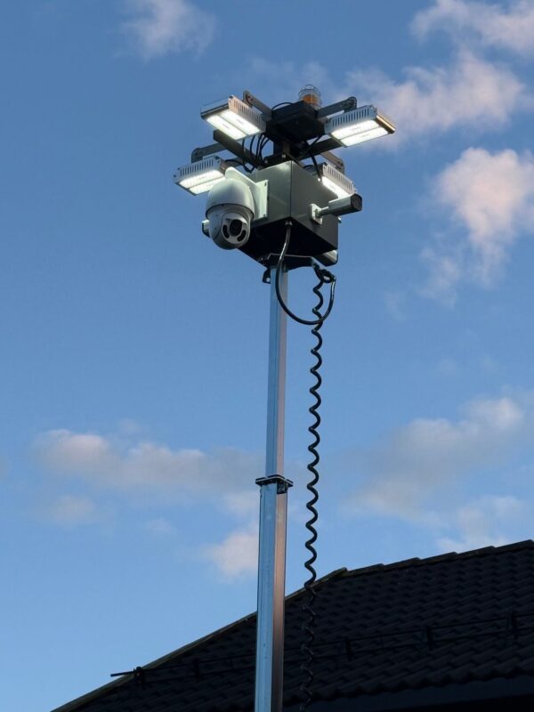 Royale Cam Track Kameravogn med Lysmast