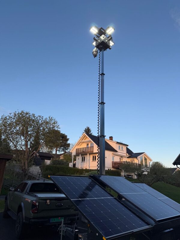 Royale Cam Track Kameravogn med Lysmast